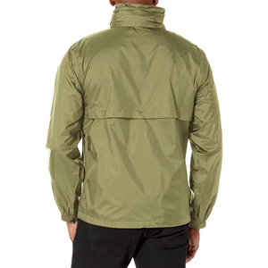Chaqueta Cortavientos Larga Impermeable de Lona Hecha a Medida 2026 con Cuello Alto y Diseño con Capucha, Transpirable y de Secado Rápido para Hombre - Colección Invierno - Product Image 5