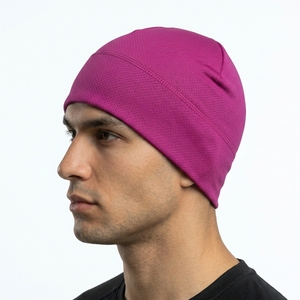 Gorro de punto para hombre, gorro de invierno con puño, gorro unisex estilo streetwear, gorro con logo personalizado, accesorio de moda al por mayor - Product Image 3