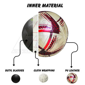 Nuevo Diseño, Balón de Fútbol Cosido a Mano, de Alta Resistencia, Precio Razonable, Balón de Fútbol Cosido a Mano, Superventas - Product Image 2