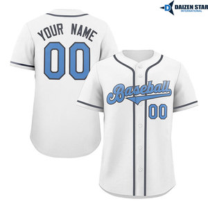 OEM Baseball Jersey Custom Design Team Uniform <b>Polyester</b> Quick Dry <b>Shirt</b> - Product Image 6