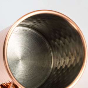 Taza Moscow Mule de Cobre Artesanal, Taza Clásica para Beber Cócteles, Taza para Bebidas de Bar, Logotipo Personalizado, Proveedor Mayorista OEM ODM - Product Image 4