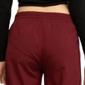 Women's Customized Colors Straight Drawstring Pants Mid Elastic Waistband Fleece Winter Casual <b>Trousers</b> Lightweight Everyday - Product Image 4