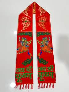 Khes de Algodón Premium para el Festival Bhakti, para Uso en Rituales de Templo y como Recuerdo Religioso - Product Image 2