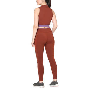 Nuevo Conjunto de Yoga de Diseño Personalizado a Precio de Mayoreo, Ropa de Yoga de Secado Rápido, Conjunto de 2 Piezas para Mujer, el Mejor Material para Entrenamiento, Conjunto de Yoga en Venta - Product Image 2