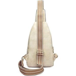 Borsa a Tracolla Piccola Marrone da Donna, Borsa a Spalla Pratica per Lavoro e Shopping - Product Image 4