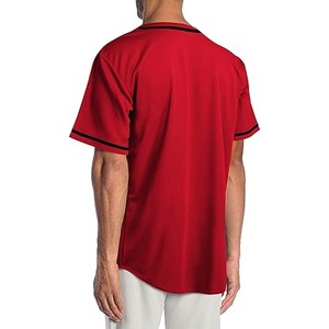 Mens 6 Button Baseball Jersey <b>Game</b> Ready Shirt Front Fastening Athletic Outfit Stadium Inspired Street Fit Team Top - Product Image 5