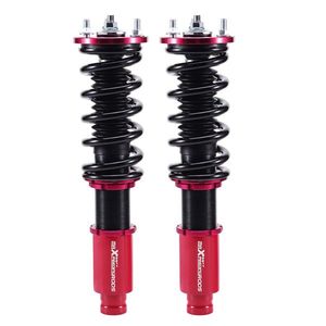 For Honda Accord 90-97 Tuning Suspension System Kit Coilovers Shock Springs for EX/LX/DX/SE Cozy Coiled Overhead Camshaft - Product Image 2