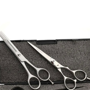 Professional Hairdressing Scissors Stainless Steel Sharp Blade Right Handed <b>Long</b> <b>Handle</b> Thinning <b>Shears</b> for Salon Use - Product Image 3