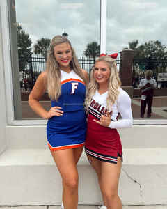 กระโปรงเชียร์ลีดเดอร์ของผู้หญิงเครื่องแบบทีมโรงเรียนพิมพ์ลายแบบกำหนดเอง - Product Image 6