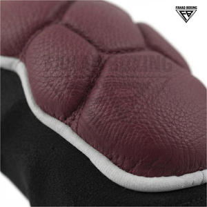 Coudières de protection personnalisées, noires et rouges, légères, de qualité supérieure, offrant une protection moyenne à élevée, flexibles, durables et robustes. - Product Image 6