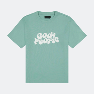 Camisetas de Alta Calidad con Impresión Puff, MOQ Bajo, Poliéster/Algodón, Ligeras, de Secado Rápido, Ecológicas para Hombre - Product Image 3