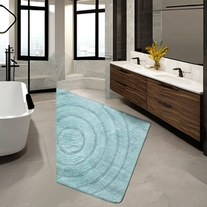 Tapis de bain en coton tufté à la main de style moderne de qualité supérieure carré lavable écologique pour la maison ou l'hôtel personnaliser l'offre de taille - Product Image 2