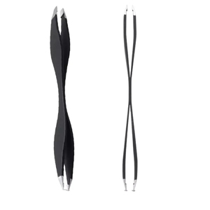 Manufacturer 2 Side Eyebrow Tweezer High <b>Precision</b> <b>Tool</b> For Defining And Shaping Perfect Arches 2 Side Eyebrow Tweezer - Product Image 1