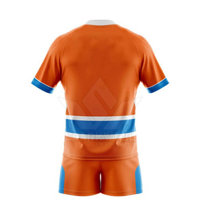Uniforme de Rugby Profesional Sublimado, Equipación de Equipo Transpirable con Costuras Reforzadas, Ropa Deportiva para Competición de Rugby - Product Image 2