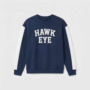 เสื้อฮู้ดดี้ลำลองผู้ชาย HAWK EYE SPORTS รุ่นใหม่ล่าสุดสำหรับฤดูใบไม้ร่วง ผ้าฟลีซ 350 กรัม กันน้ำ พิมพ์ลายรักษ์โลก ทรงหลวมไหล่ตก ใส่สบาย - Product Image 6