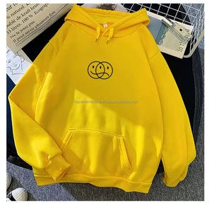 Sudadera con Capucha de Invierno para Mujer HIFWH21 con Estampado Facial, 100% Algodón, Sudadera Personalizada con Logotipo Frontal - Product Image 3