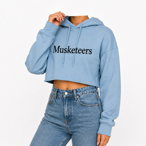 Sudadera Corta de Algodón 100% con Cremallera para Mujer, Estilo Oversize, Hombros Caídos, Felpa Pesada, Lavado Ácido, Ecológica, Personalizada OEM/ODM - Product Image 6
