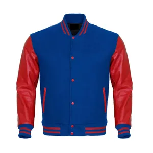 Chaqueta Varsity para Hombre de Tela de Alta Calidad, Ajuste Cómodo y Diseño Moderno, Estilo Elegante para Todas las Temporadas, Chaqueta Varsity para Uso Diario - Product Image 2