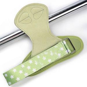 Agarraderas para Gimnasio y Crossfit, para Ejercicios con Barra y Entrenamiento de Fuerza, de Cuero Premium para Levantamiento de Pesas y Gimnasia - Product Image 4