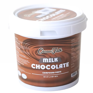 ส่วนผสมช็อกโกแลตสำเร็จรูปที่ได้รับการรับรองฮาลาล สำหรับเบเกอรี่ รับผลิตแบบ OEM/ODM คุณภาพพรีเมียม ช็อกโกแลตนมฮาลาลชนิดน้ำ ผลิตโดยโรงงานผลิตโกโก้ - Product Image 1