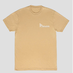 เสื้อยืดคอกลมแขนสั้นทรงปกติสำหรับผู้ชาย ยี่ห้อ Relevo ผ้าฝ้าย สีพื้น ระบายอากาศได้ดี สวมใส่สบาย พิมพ์ลายโลโก้ด้านหน้า - Product Image 4