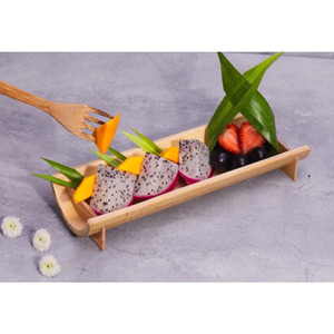 Plateau de service en bambou pour bateau alimentaire, style île tropicale, pour club de plage et complexe hôtelier - Macy - Product Image 6
