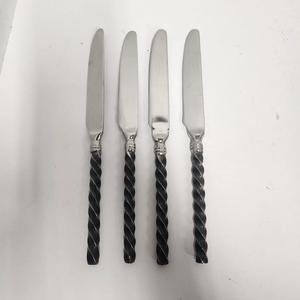 Cuchillo de Cena de Diseño en Oro Rosa, Cuchillo de Mesa con Acabado Espejo de Lujo para Restaurantes y Hoteles, Vajilla para Catering - Product Image 5