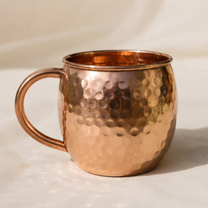 Wholesale Handcrafted Pure Copper Moscow Mule Mug Hammered Design Solid Copper Cup for Cocktails Beer <b>Drinkware</b> - Product Image 6