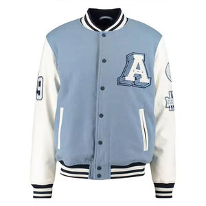 Men's Casual Varsity Letterman <b>Jacket</b> High Quality Breathable Button Closure Custom Sports Team Letterman Varsity <b>Jacket</b> - Product Image 5