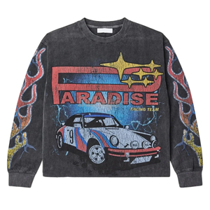 เสื้อสเวตเชิ้ตพิมพ์ลายกราฟิกแบบกำหนดเอง คอกลม ยูนิเซ็กซ์ สตรีทแวร์ แฟชั่น คุณภาพสูง ผู้ผลิตขายส่ง ผ้าฝ้ายผสม - Product Image 5