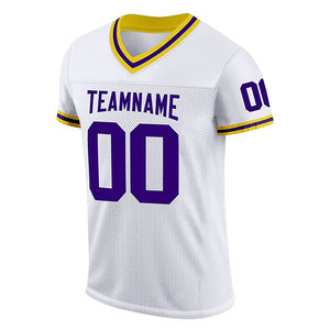 Customized Sublimated V-Neck American Football Jersey New Arrival Team Name Number Breathable American Football Game Jersey - Product Image 5