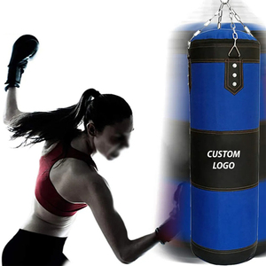 Saco de Boxeo Profesional Colgante, Saco Pesado de Cuero Sintético Duradero con Costuras Reforzadas y Relleno de Alta Densidad para Boxeo - Product Image 6