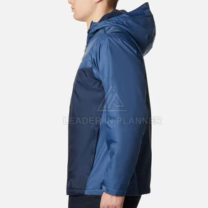 เสื้อแจ็คเก็ตกันลมผู้ชายแบบแห้งเร็ว ระบายอากาศได้ดี ขายส่งออนไลน์ ผลิตจากโพลีเอสเตอร์ 100% เสื้อแจ็คเก็ตฤดูหนาวสำหรับผู้ชาย - Product Image 6