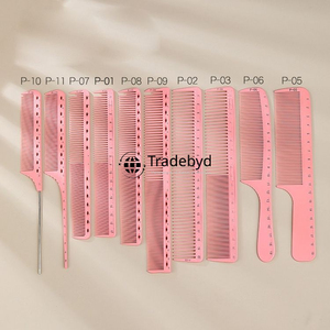 Tradebyd Handmade Resin Hair Comb Anti Static Styling <b>Tool</b> for Frizz Free <b>Smooth</b> Hair Care - Product Image 2