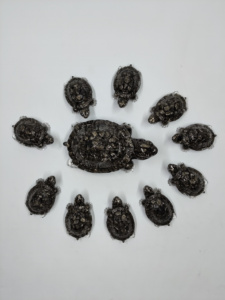 Offre Spéciale : Figurine Tortue en Orgonite, Cadeau Feng Shui, Pierre Naturelle Polie, Artisanat Spirituel, Guérison, Objet de Collection - Product Image 5