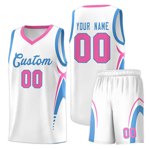 Uniformes de basket-ball en gros pour hommes, maillots et shorts de basket-ball personnalisables avec logo d'équipe, ensembles d'uniformes grandes tailles - Product Image 1