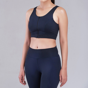 Women's High Quality Plaid Front Custom Logo Gym Fitness Wear 2-Piece Yoga Set Elastic Waist Quick Dry Eco-Friendly Breathable - Product Image 6