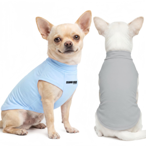 Camiseta Lisa para Mascotas al por Mayor, Chaleco de Algodón Suave para Perros, Ropa Flexible para Cachorros, Ropa Ligera para Gatos para Uso Diario - Product Image 1