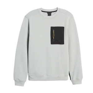 Vente en gros 2026 – Polaire personnalisée pour homme, motif uni, 100 % coton, écologique, anti-plis, haute qualité, confortable - Product Image 3
