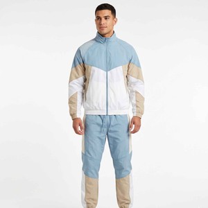 Manufacturer Custom Men's Printed Windbreaker Tracksuit 2PCS Set Streetwear Loose Nylon <b>Jacket</b> Set Casual Sportswear Factory OEM - Product Image 5