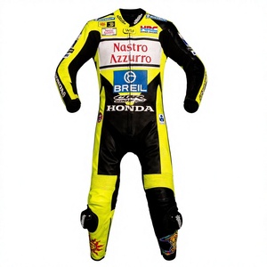 Traje de Carreras MotoCP Zonda 1 Pieza de Cuero Vacuno/Canguro para Moto/Traje de Pista/Conducción con Armadura Nivel 2 para Motociclistas - Product Image 1