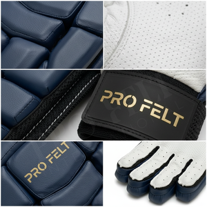 Accepted Private Label Cricket Batting <b>Gloves</b> for Men and Youth Durable PU Leather Palm Full Finger Protection Breathable <b>Gloves</b> - Product Image 3
