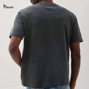 เสื้อยืดเปล่าแบบซันเฟดสั่งทำพิเศษ น้ำหนัก 220 กรัม ผ้าฝ้าย 100% พรีเมียม เนื้อหนา สวมใส่สบาย ทรงโอเวอร์ไซส์ - Product Image 6