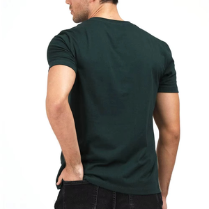 เสื้อยืดผู้ชายทรงสปอร์ต คอโอ ผ้าไมโครไฟเบอร์ ถักทอจากผ้าฝ้าย 100% กันยับ ลายปัก แห้งเร็ว แขนสั้น สไตล์สตรีทแวร์ - Product Image 2