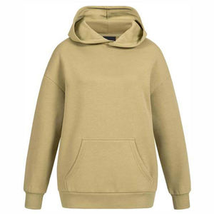 Custom Women's <b>Tracksuits</b> Heavy Weight 500 GSM 350 GSM <b>Polyester</b>/Cotton Fleece Embroidered Oversized Hoodie Shorts - Product Image 4
