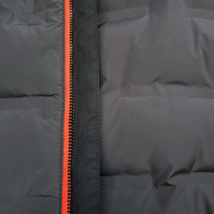 Chaqueta Acolchada Cortavientos para Hombre, Cuello Alto, Cierre de Cremallera, Color Sólido, Relleno de Poliéster, Estilo Deportivo de Invierno, Corte Regular Grueso - Product Image 4