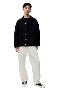 กางเกงยีนส์ทรงหลวมสำหรับผู้ชายผ้าฝ้ายแบบมีกระเป๋า5กระเป๋าดีไซน์ใหม่สำหรับ100% - Product Image 6