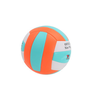 Solid Trader Quality Assurance Soft <b>Padded</b> Finish Professional <b>Practice</b> Ball Vibrant Colors Durable Outer Layer Volleyball - Product Image 2