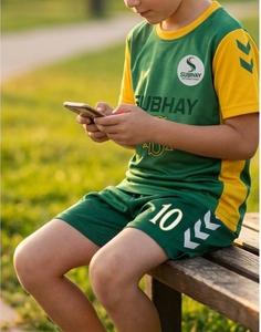 Conjunto de Uniforme de Fútbol SI, Unisex, Transpirable, de Secado Rápido, 100% Poliéster, Personalizable, para Todas las Temporadas - Product Image 2