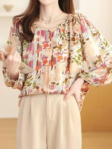 Camisa de playa de manga larga para mujer, con botones, protección solar de verano, corte holgado - Product Image 3
